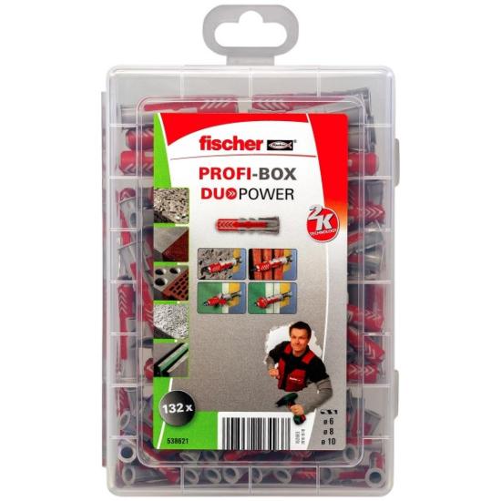 Prekės „Kaiščių DuoPower rinkinys Profi-Box , Fischer 132 vnt.“ paveikslėlis