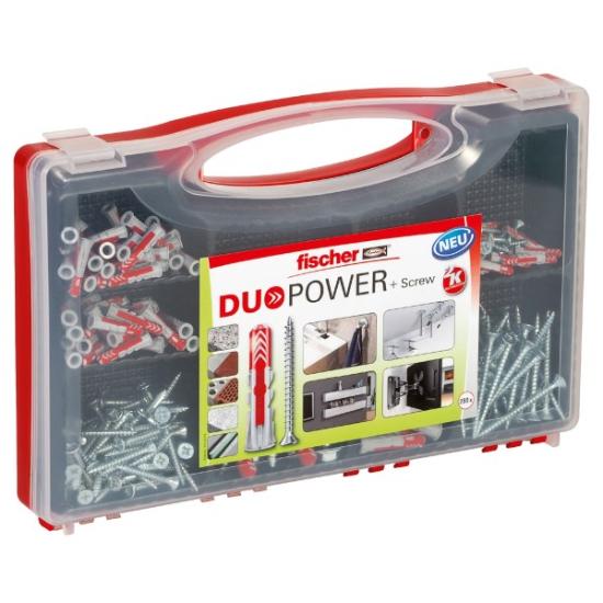 Prekės „Kaiščių su varžtais rinkinys DuoPower, Fischer 280 vnt.“ paveikslėlis