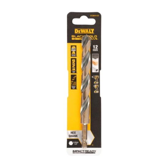 Prekės „Grąžtas metalui HEX 1/4  12.0 mm. DeWALT“ paveikslėlis