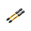 Prekės „Sukimo antgaliukai FLEXTORQ PZ2 57 mm, DeWALT, 2 vnt.“ paveikslėlis