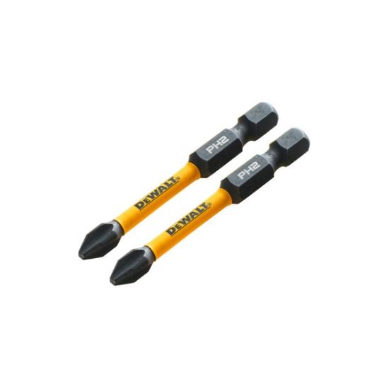 Prekės „Sukimo antgaliukai FLEXTORQ PH2, 57 mm, DeWALT, 2 vnt.“ paveikslėlis