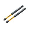 Prekės „Sukimo antgaliukai FLEXTORQ PH2 89 mm, DeWALT, 2 vnt.“ paveikslėlis