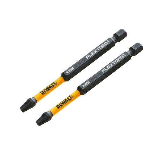 Prekės „Sukimo antgaliukai FLEXTORQ T25 89 mm, DeWALT, 2 vnt.“ paveikslėlis