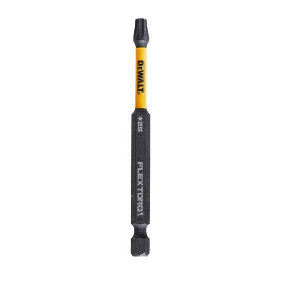 Prekės „Sukimo antgaliukai FLEXTORQ T25 89 mm, DeWALT, 2 vnt.“ paveikslėlis