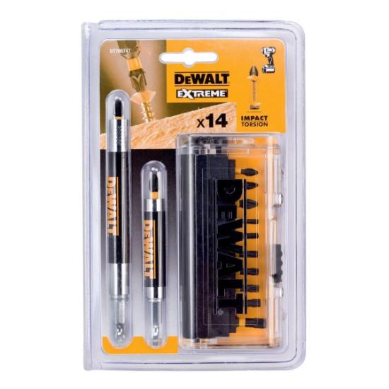 Prekės „Smūginių antgalių rinkinys 25 mm. EXTREME, DeWALT, 14 vnt.“ paveikslėlis