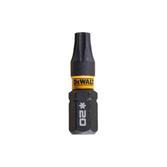 Prekės „Sukimo antgaliukai FLEXTORQ T20 25 mm, DeWALT, 5 vnt.“ paveikslėlis