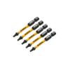 Prekės „Sukimo antgaliukai FLEXTORQ T10 57 mm, DeWALT, 5 vnt.“ paveikslėlis