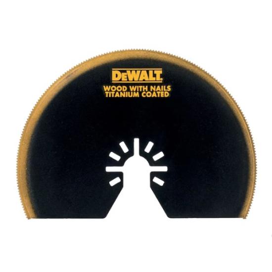 Prekės „Daugiafunkcinio įrankio pusapvalė geležtė 102 mm, DeWALT“ paveikslėlis