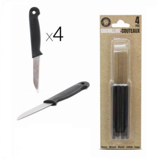 Prekės „Peiliukai vaisiams 16cm 4vnt 43691“ paveikslėlis