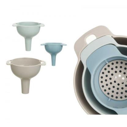 Prekės „Piltuvėliai plast. 6/8/10cm 3vnt 92600“ paveikslėlis