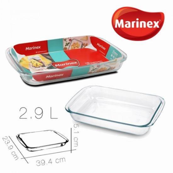 Prekės „Indas kepimui stikl. 2.9L 39*24*5cm Marinex“ paveikslėlis