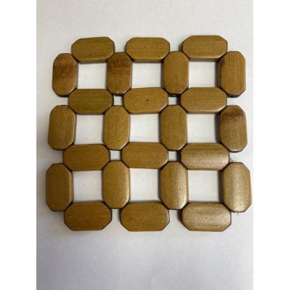 Prekės „Padėkliukas bambukinis 12*12cm 48009“ paveikslėlis