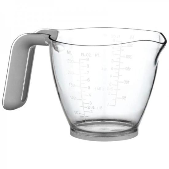 Prekės „Indas matavimui plast. 250ml su guma“ paveikslėlis