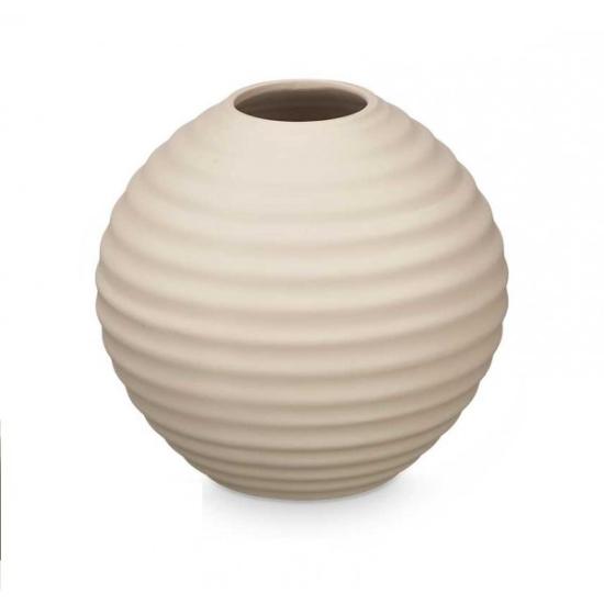 Prekės „Vaza keramik. 25cm SPHERE BEIGE“ paveikslėlis