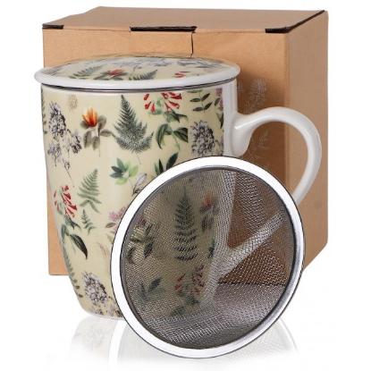 Prekės „Puodukas su met. sieteliu 360ml HERBS“ paveikslėlis