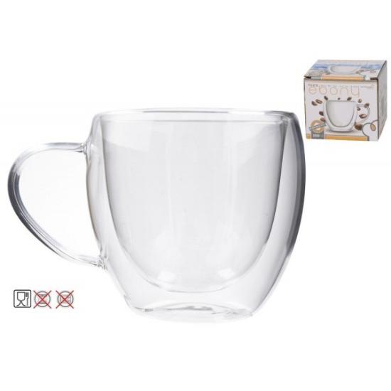 Prekės „Puodukas su dviguba sienele 250ml Ebony“ paveikslėlis