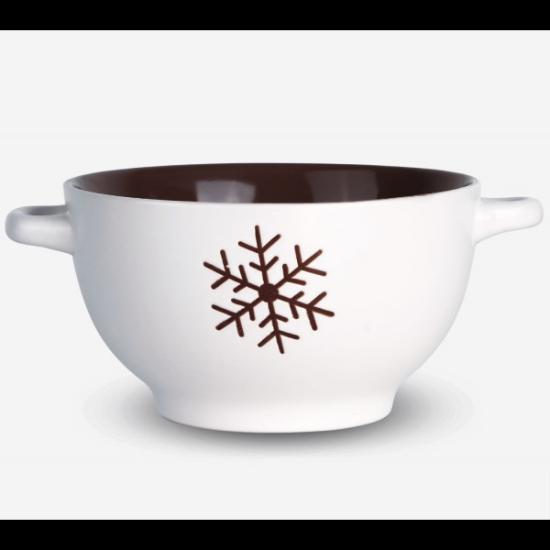 Prekės „Dubenėlis sultiniui 600ml SNOW“ paveikslėlis