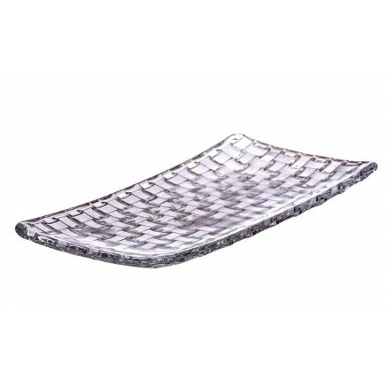 Prekės „Lėkštė serviravimui stikl. 28*14cm 58244“ paveikslėlis