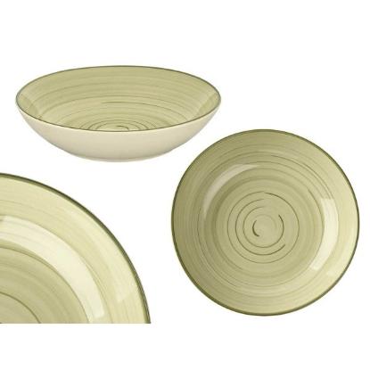 Prekės „Lėkštė 21cm gili OLIVE SPIRAL“ paveikslėlis