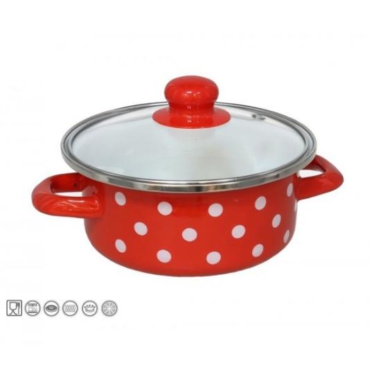 Prekės „Puodas emal. 16cm 870ml s/d indukc. JAEN“ paveikslėlis