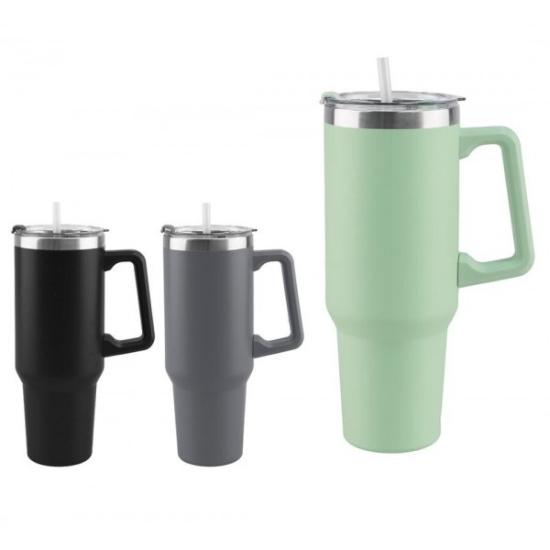 Prekės „Puodukas - termo kelioninis met. 850ml HK“ paveikslėlis