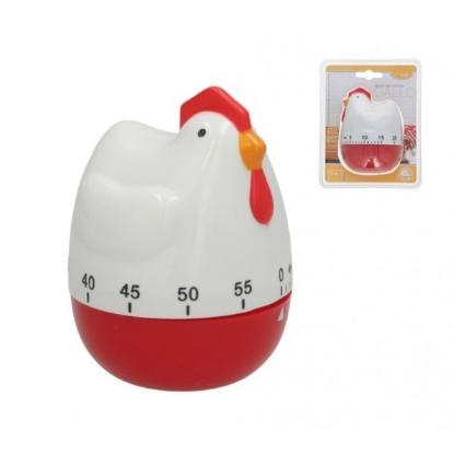 Prekės „Virtuvinis laikmatis 9*6cm 60min.“ paveikslėlis