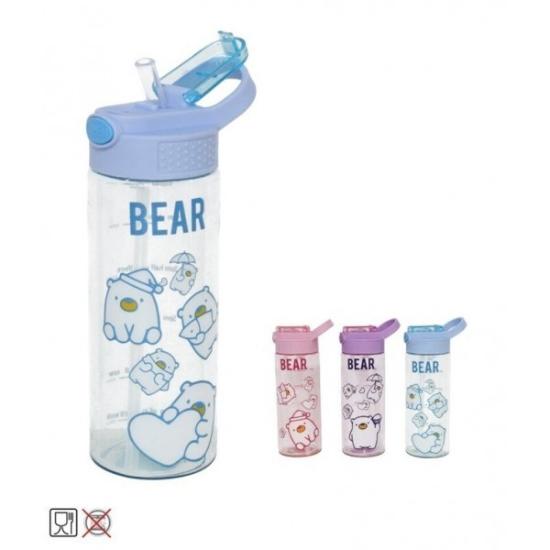 Prekės „Gertuvė plast. 600ml BEAR“ paveikslėlis