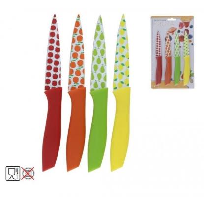 Prekės „Peiliukai 19cm 4vnt FRUIT“ paveikslėlis
