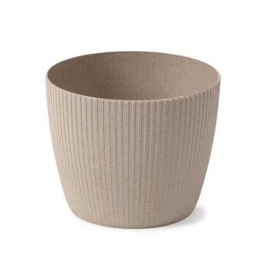 Prekės „Vazonas plast. 18*22cm MAGNOLIA coffee“ paveikslėlis