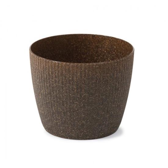 Prekės „Vazonas plast. 21.5*26cm MAGNOLIA coffee“ paveikslėlis