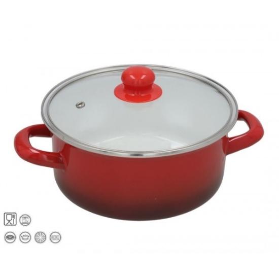 Prekės „Puodas emal. 20cm 2.0L s/d indukc. MOON“ paveikslėlis