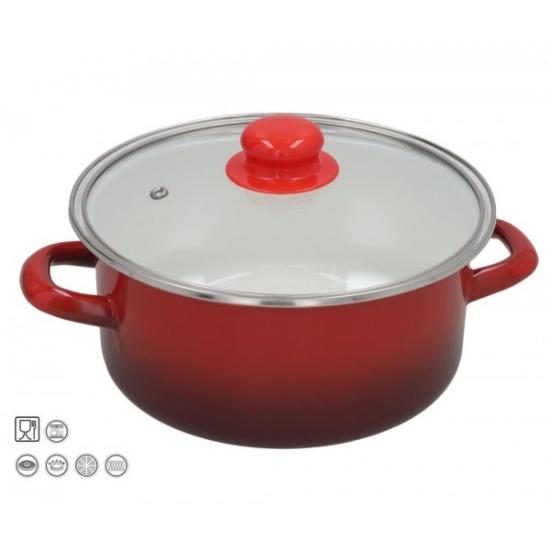 Prekės „Puodas emal. 22cm 2.5L s/d indukc. MOON“ paveikslėlis