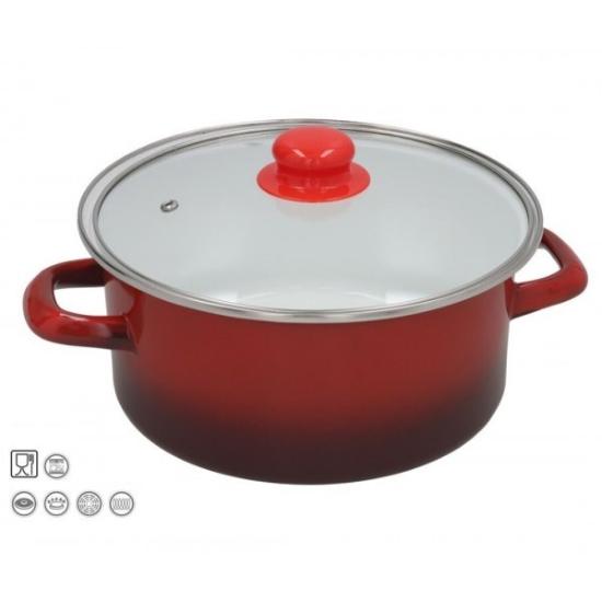 Prekės „Puodas emal. 24cm 3.7L s/d indukc. MOON“ paveikslėlis