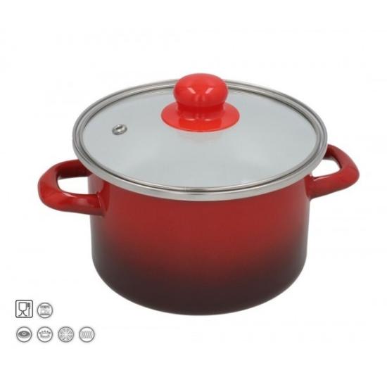 Prekės „Puodas emal. 16cm 1.4L s/d indukc. MOON M“ paveikslėlis