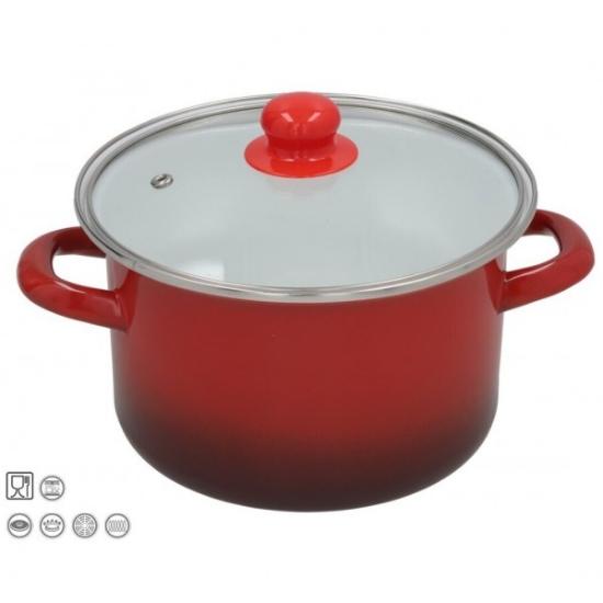 Prekės „Puodas emal. 20cm 2.65L s/d indukc. MOON M“ paveikslėlis
