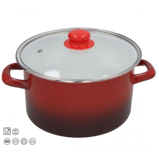 Prekės „Puodas emal. 24cm 4.8L s/d indukc. MOON M“ paveikslėlis