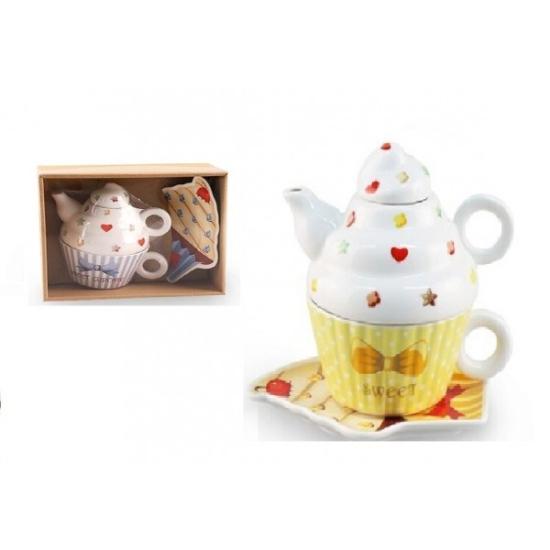Prekės „Puodukas 220ml s/l su arbatinuku 16S004“ paveikslėlis