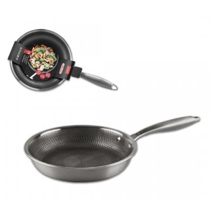 Prekės „Keptuvė met. 24cm 2.5mm indukc B130SS-0124“ paveikslėlis