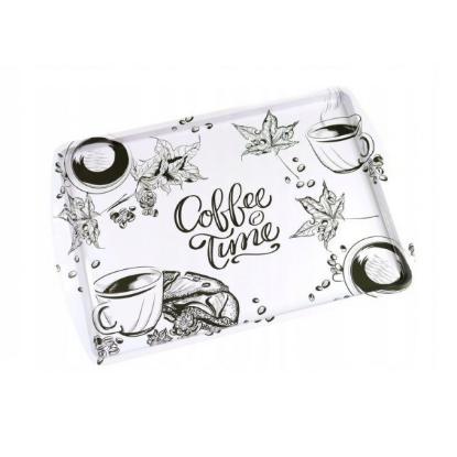 Prekės „Padėklas met. 37*24cm COFFEE B“ paveikslėlis
