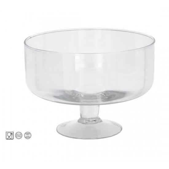 Prekės „Vaisinė stikl. 19*13cm su kojele 4440“ paveikslėlis