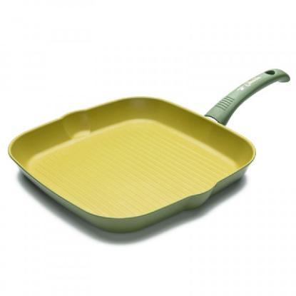 Prekės „Keptuvė 28*28cm 4.5mm grill OL8328N OLIVILLA“ paveikslėlis
