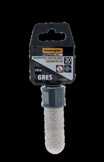 Prekės „Deimantinis frezavimo antgalis 20mm/M14“ paveikslėlis