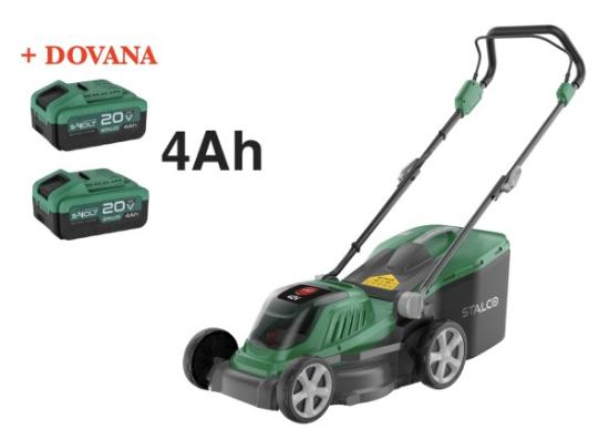 Prekės „Akumuliatorinė žoliapjovė STALCO 38cm“ paveikslėlis