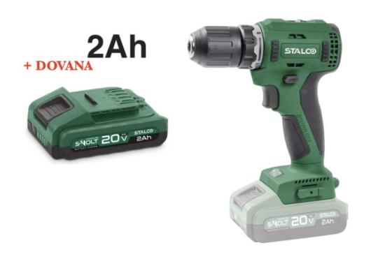 Prekės „Smūginis gręžtuvas STALCO 20V“ paveikslėlis