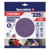 Prekės „Specialist+ keramikinis tinklelis MESH, 225 mm, P100, 5 vnt.“ paveikslėlis
