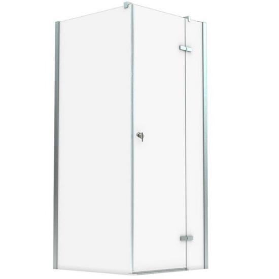 Prekės „Dušo kabina AQUALUX Hinged 100x80, dešininė“ paveikslėlis