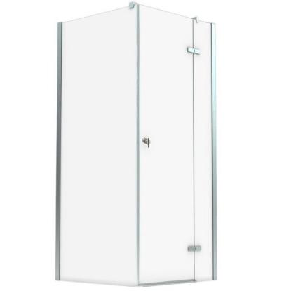 Prekės „Dušo kabina AQUALUX Hinged 100x80, dešininė“ paveikslėlis