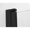 Prekės „Dušo kabina MESINA Black DD 90x100“ paveikslėlis