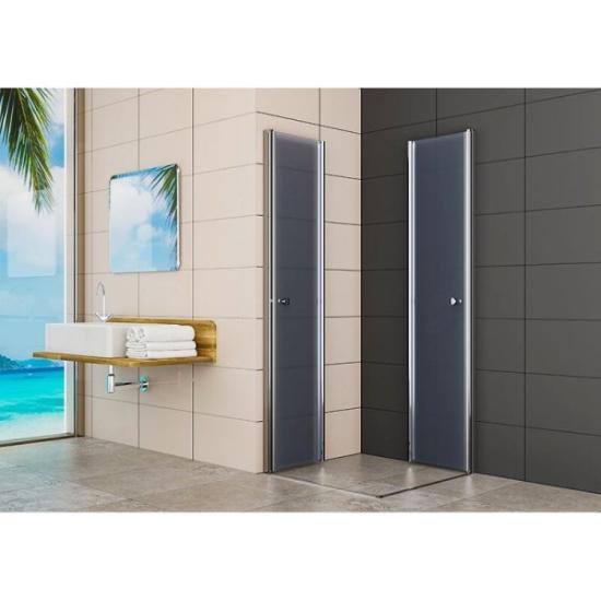 Prekės „Dušo kabina RAVENA chrome DD 80x80“ paveikslėlis