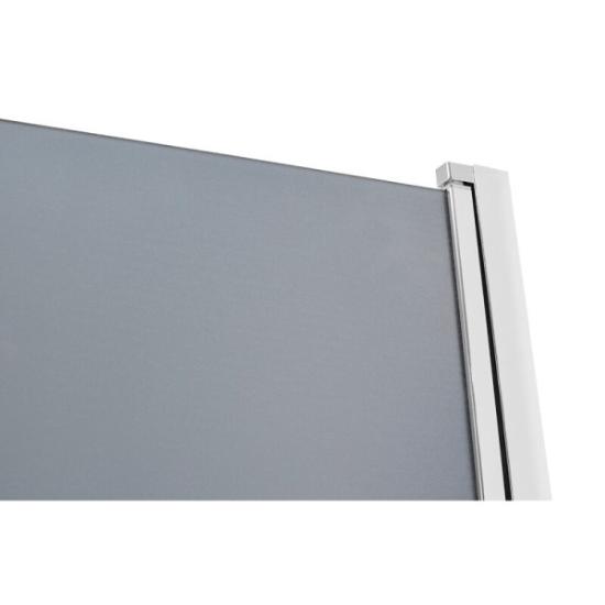 Prekės „Dušo kabina RAVENA chrome DD 80x90“ paveikslėlis